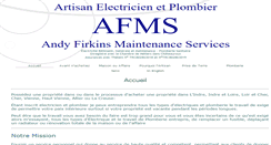 Desktop Screenshot of afms.fr